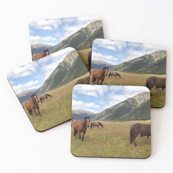 Item preview, Wild horses in the mountains designed and sold by nomadjoiner.