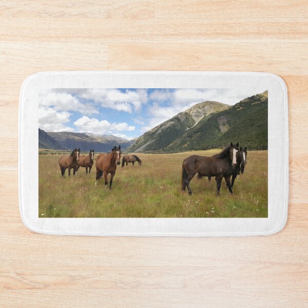 Item preview, Wild horses in the mountains designed and sold by nomadjoiner.