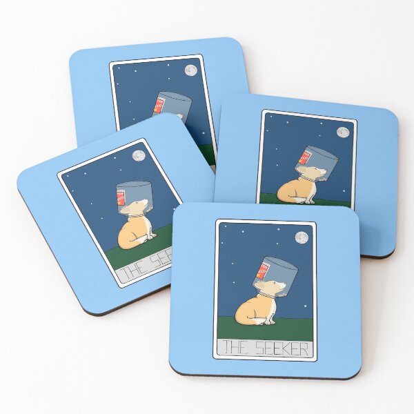 Item preview, Dog Tarot Card - The Seeker designed and sold by MaylinBrain.