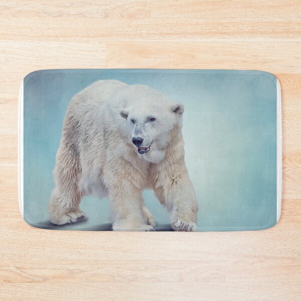 Item preview, Large Polar bear walking ,close up designed and sold by svetlanna.