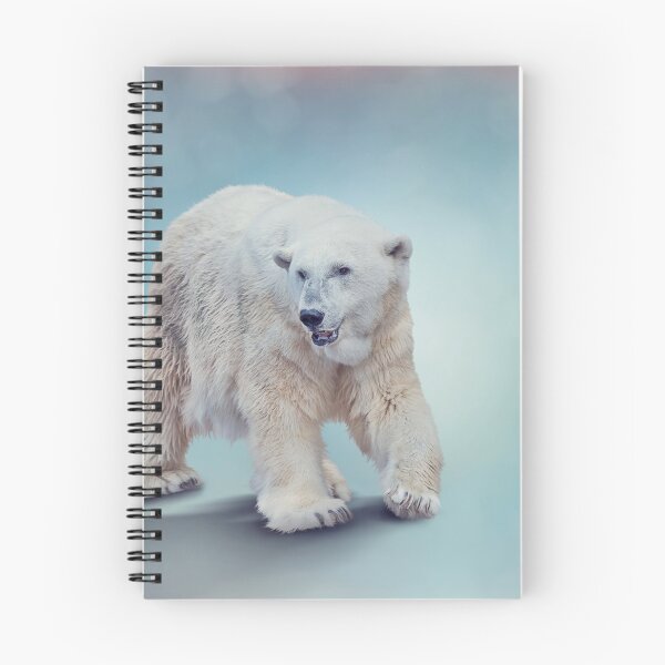 Item preview, Large Polar bear walking ,close up designed and sold by svetlanna.