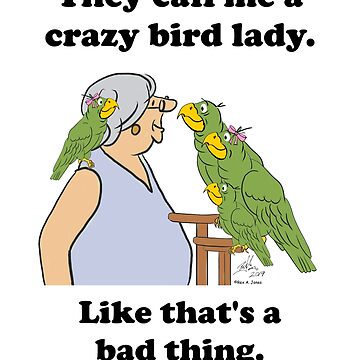 Odd Bird by Crazy Lamp Lady