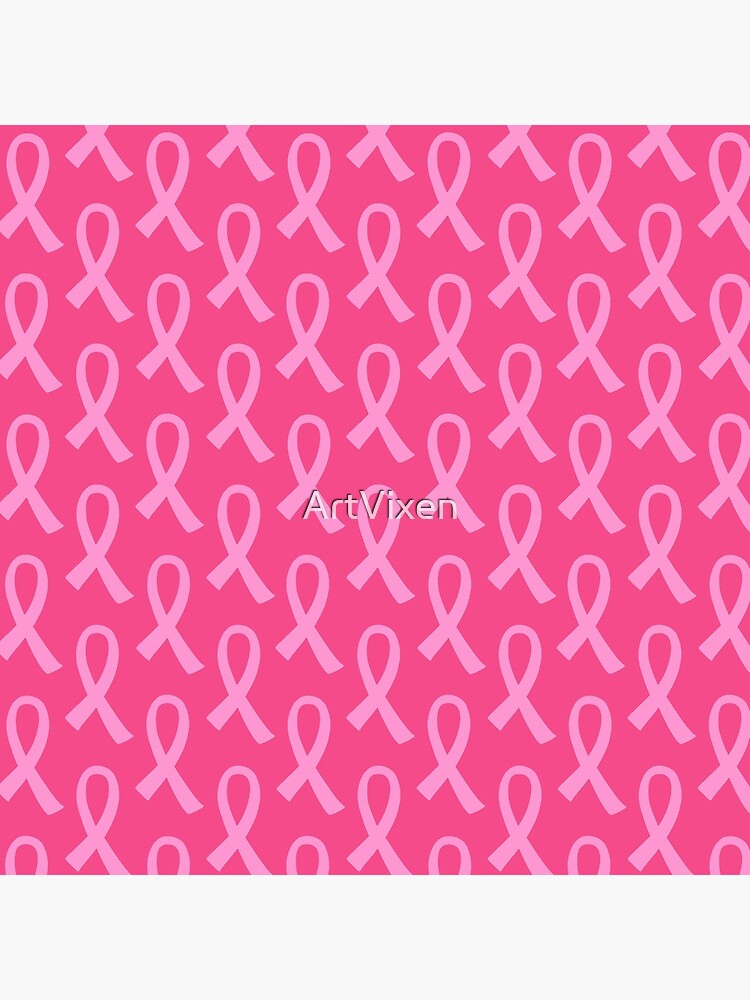 Breast Cancer Pink Ribbon Pattern | Tote Bag