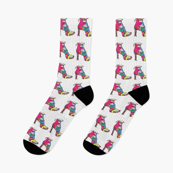 Item preview, Rainbow Colored Shoe Design, TeresaTown at Redbubble 2020 designed and sold by Mark Stansberry.
