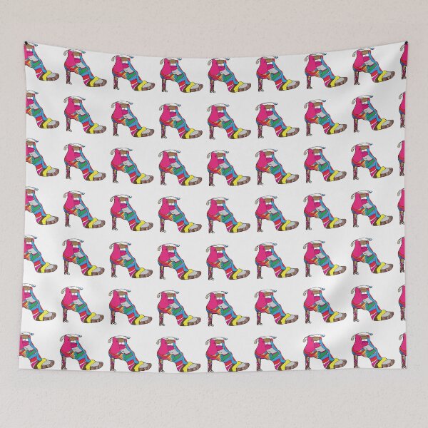 Item preview, Rainbow Colored Shoe Design, TeresaTown at Redbubble 2020 designed and sold by Mark Stansberry.