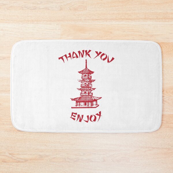 Item preview, Chinese Food Take Out - takeaway - thank you enjoy designed and sold by Teeter-Totter.
