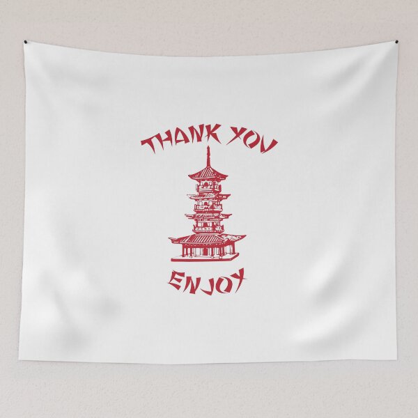 Item preview, Chinese Food Take Out - takeaway - thank you enjoy designed and sold by Teeter-Totter.