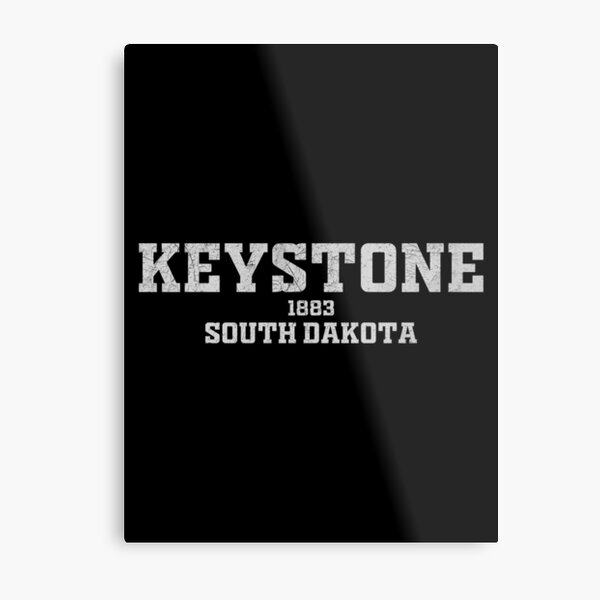 Keystone South Dakota Metal Print