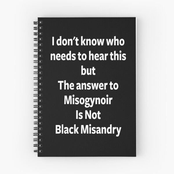 Item preview, Misogynoir and Black Misandry designed and sold by BlackArtMatter.