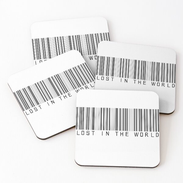 Item preview, Lost In The World Barcode designed and sold by wackyattack.