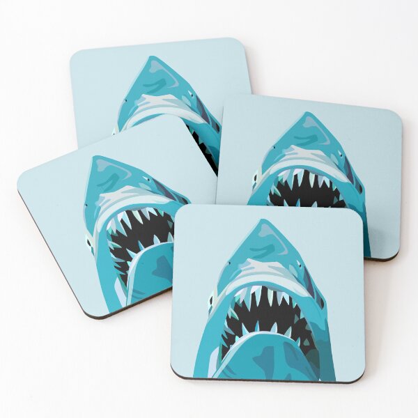 Item preview, Shark Attack! designed and sold by Eye on the Blueline.