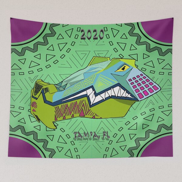 Item preview, iron Gwazi poster designed and sold by Estop.