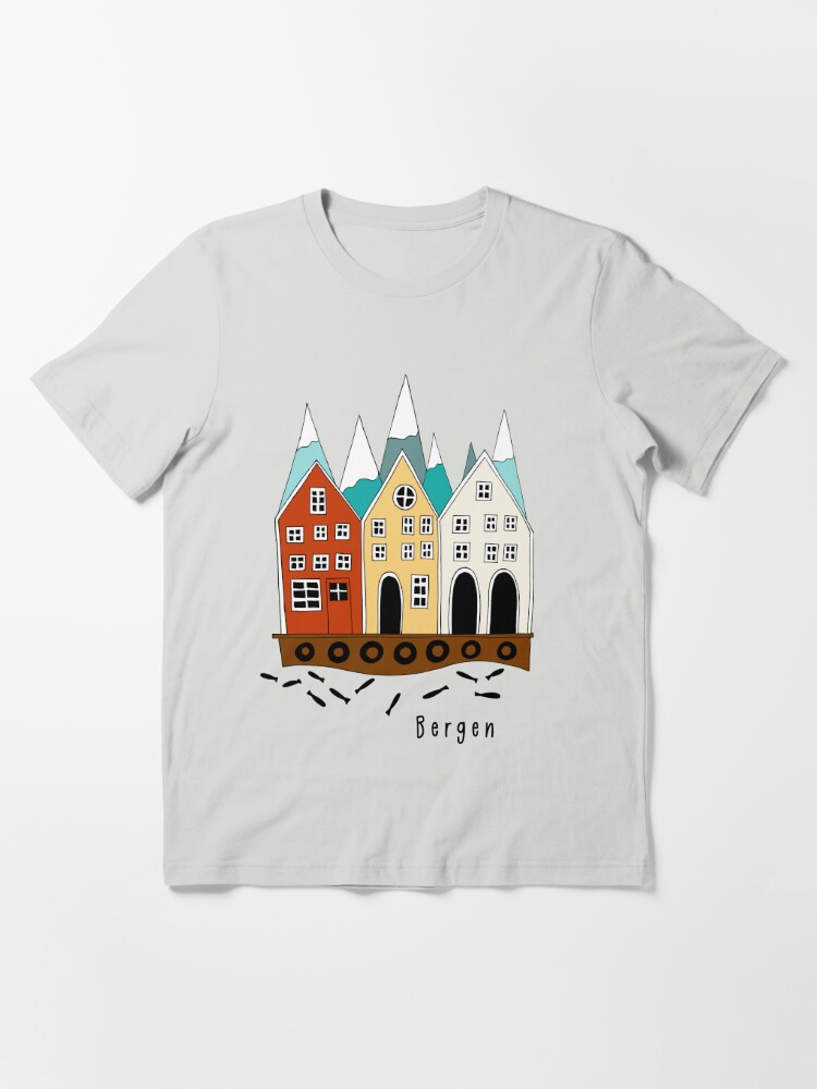 Bergen I from Norway Essential T-Shirtundefined by No-Love | Redbubble