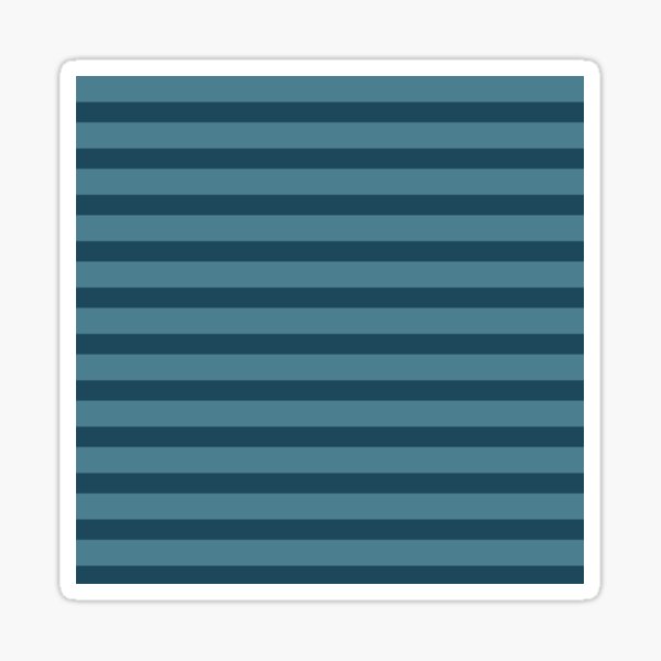 Item preview, Vintage Teal Blue Stripes designed and sold by Sharon Schwalbe.