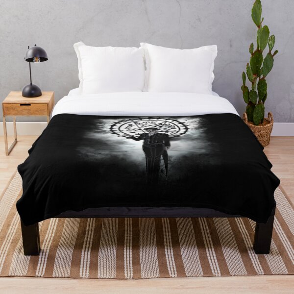 devil awakening Throw Blanket