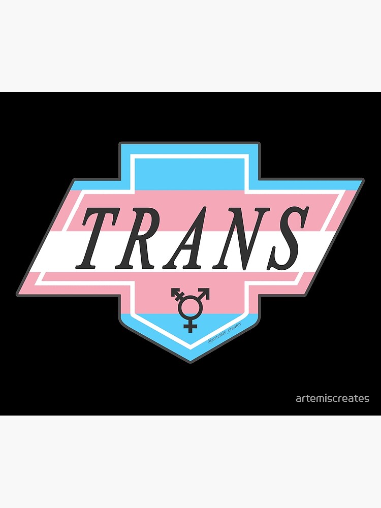 Identity Badge: Transgender by artemiscreates