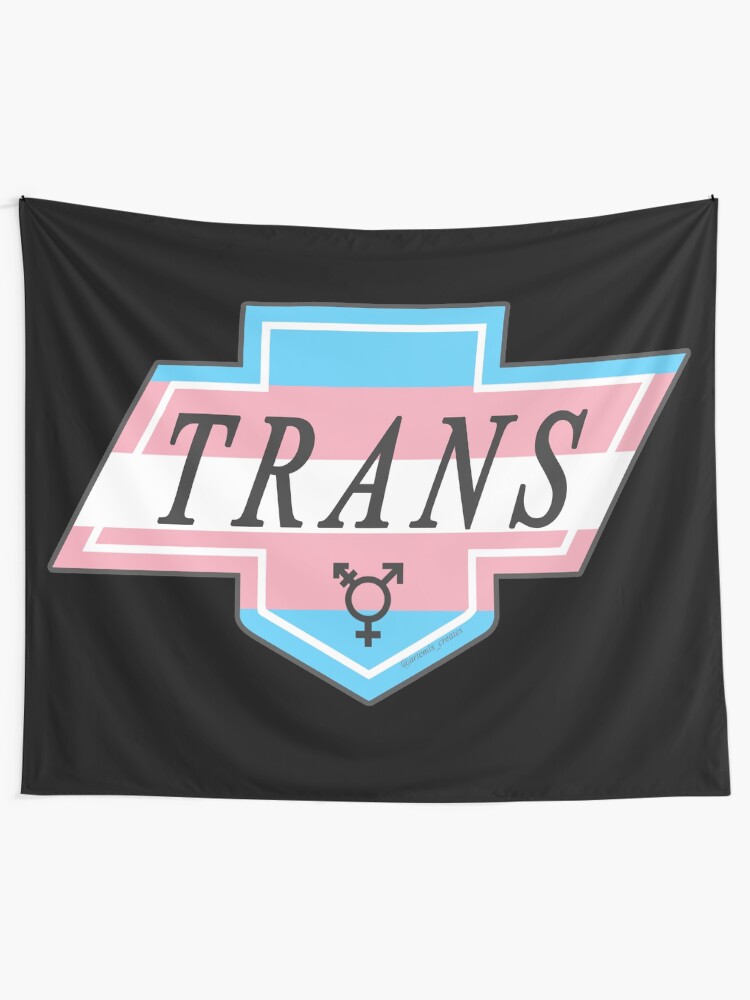 Alternate view of Identity Badge: Transgender Tapestry