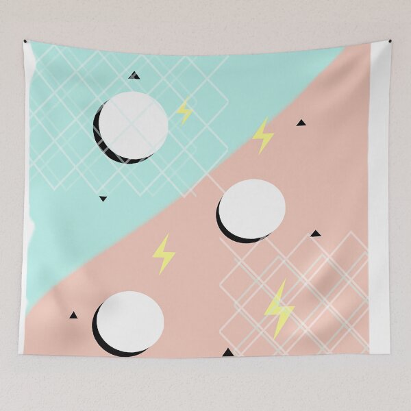 Item preview, Pastel 90's Retro Design designed and sold by creationsbykels.