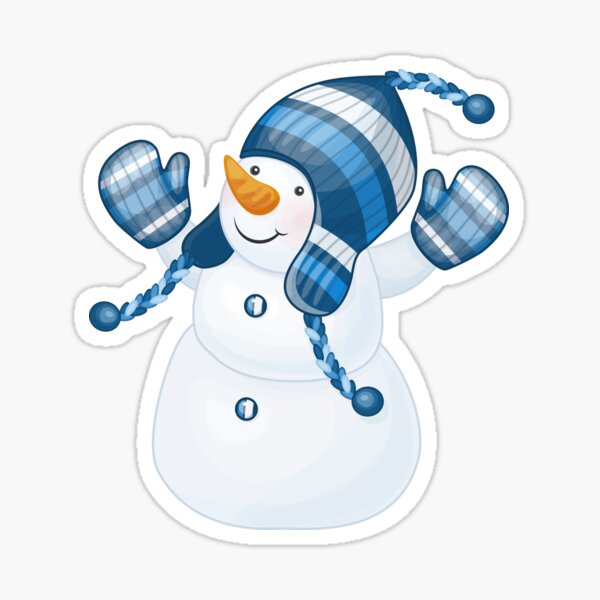 snowman Sticker
