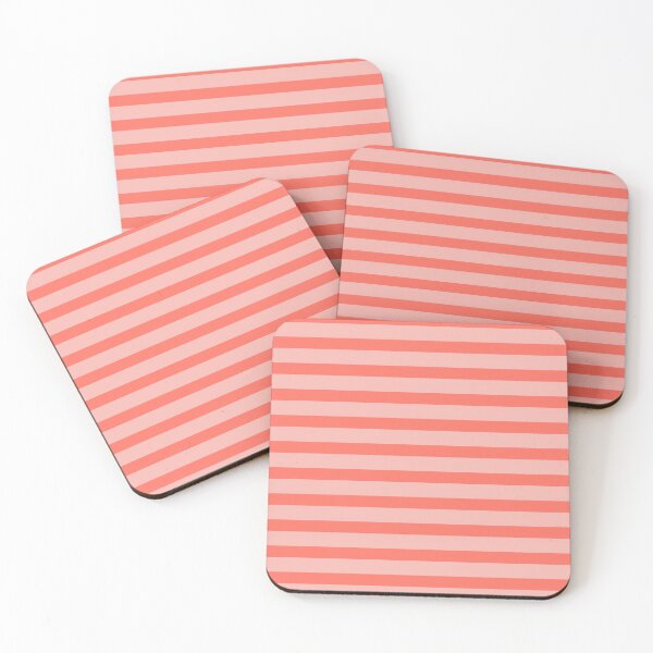 Item preview, Coral Peach Stripe designed and sold by Sharon Schwalbe.