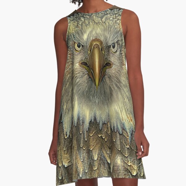 GOLDENER ADLER A-Linien Kleid