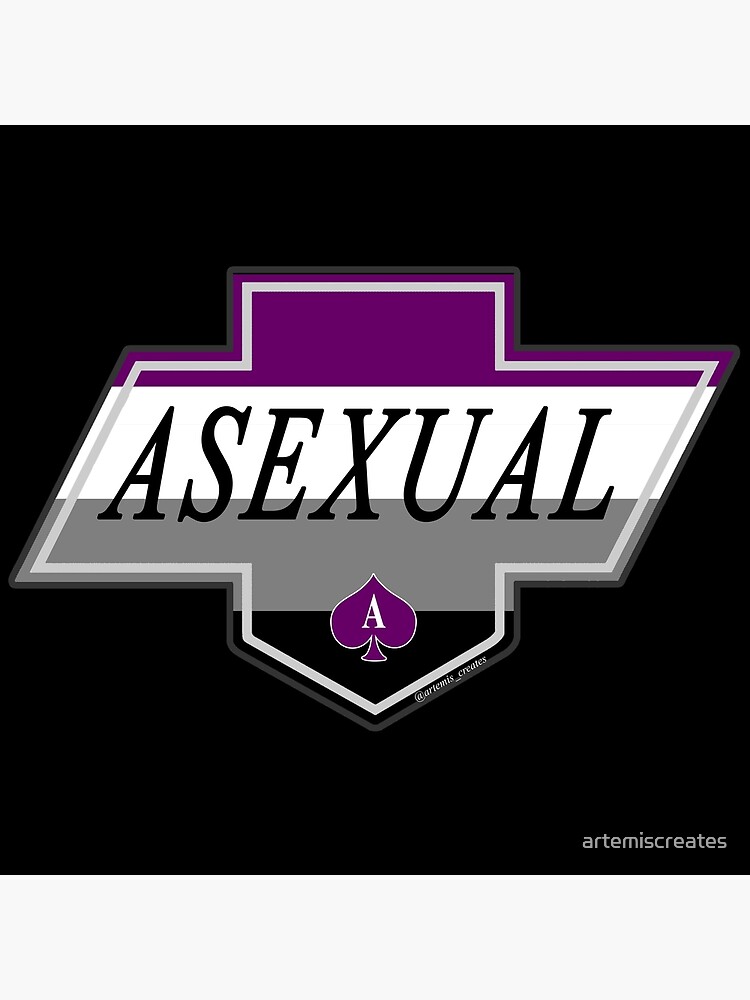Identity Badge: Asexual by artemiscreates