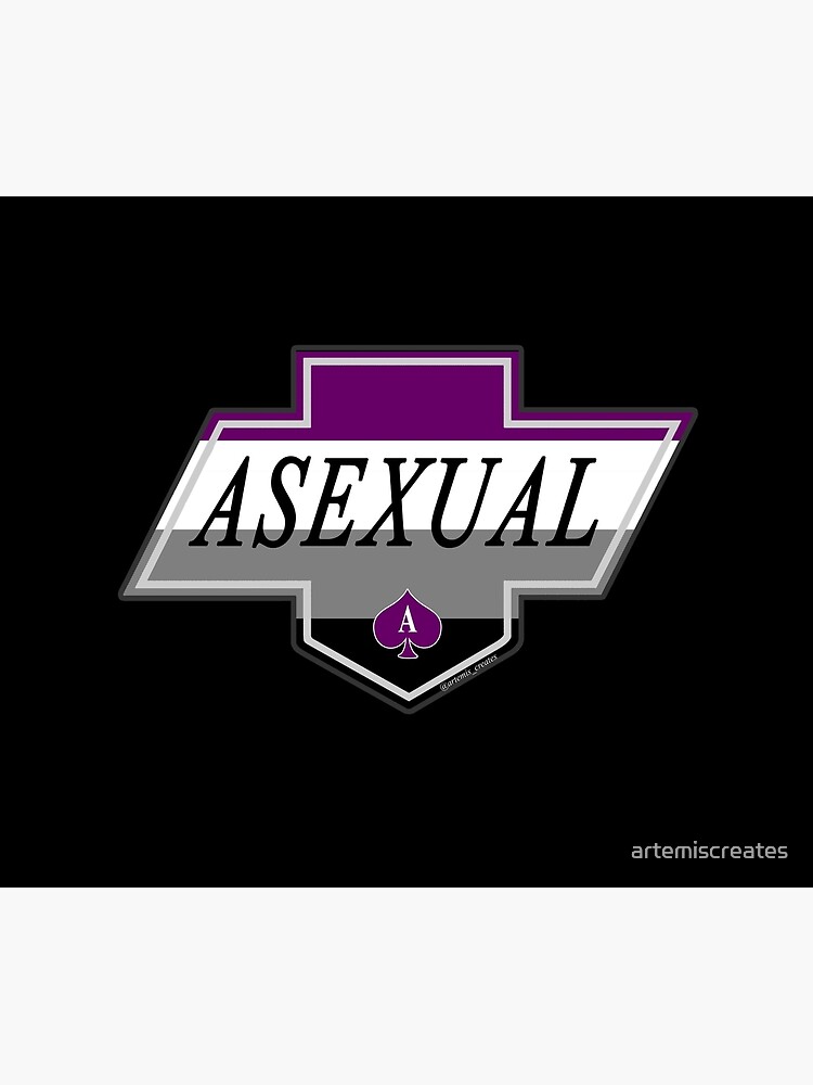 Identity Badge: Asexual by artemiscreates