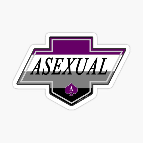 Asexual (Identity Badge) Sticker