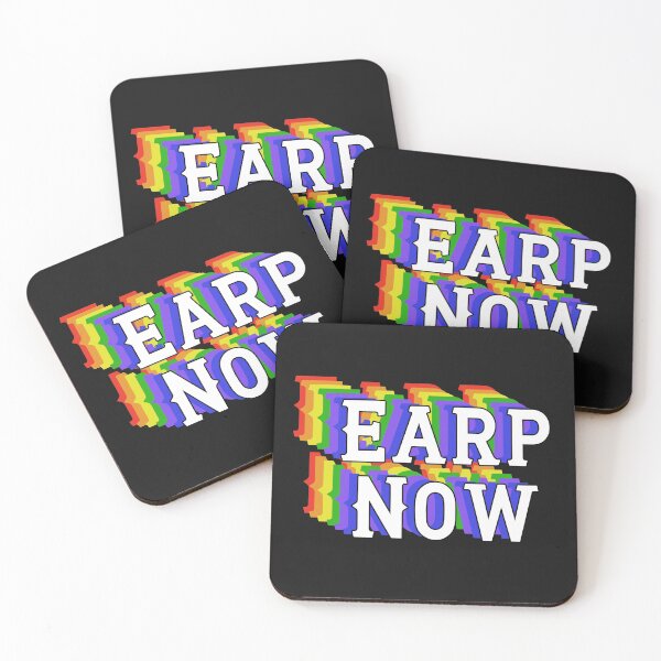 Item preview, Earp Now - White Letters designed and sold by PurgArchSurvey.