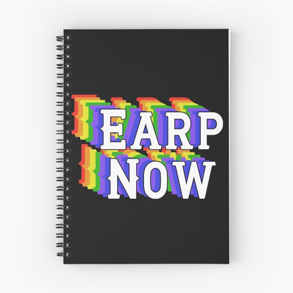 Item preview, Earp Now - White Letters designed and sold by PurgArchSurvey.