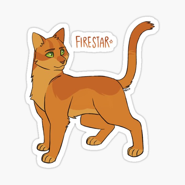Firestar Fireheart Warrior Cats | Art Print