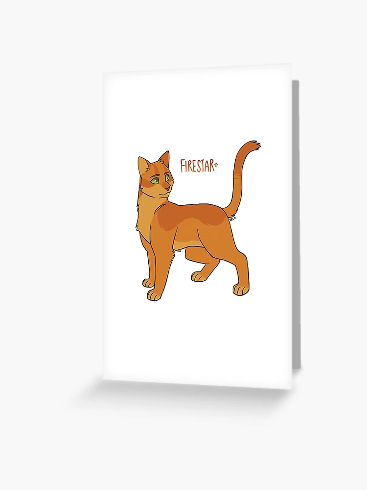 Firestar Fireheart Warrior Cats Postcard for Sale by alicialynne