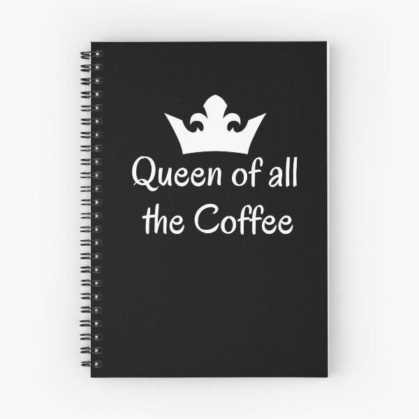 Item preview, Queen of all the Coffee  designed and sold by BiscuitSnack.
