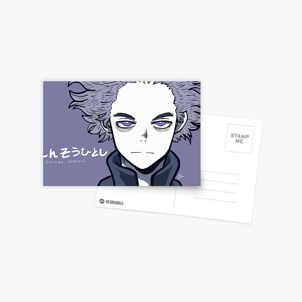 Hitoshi Shinso Greeting Card By Jasmine Owo Redbubble