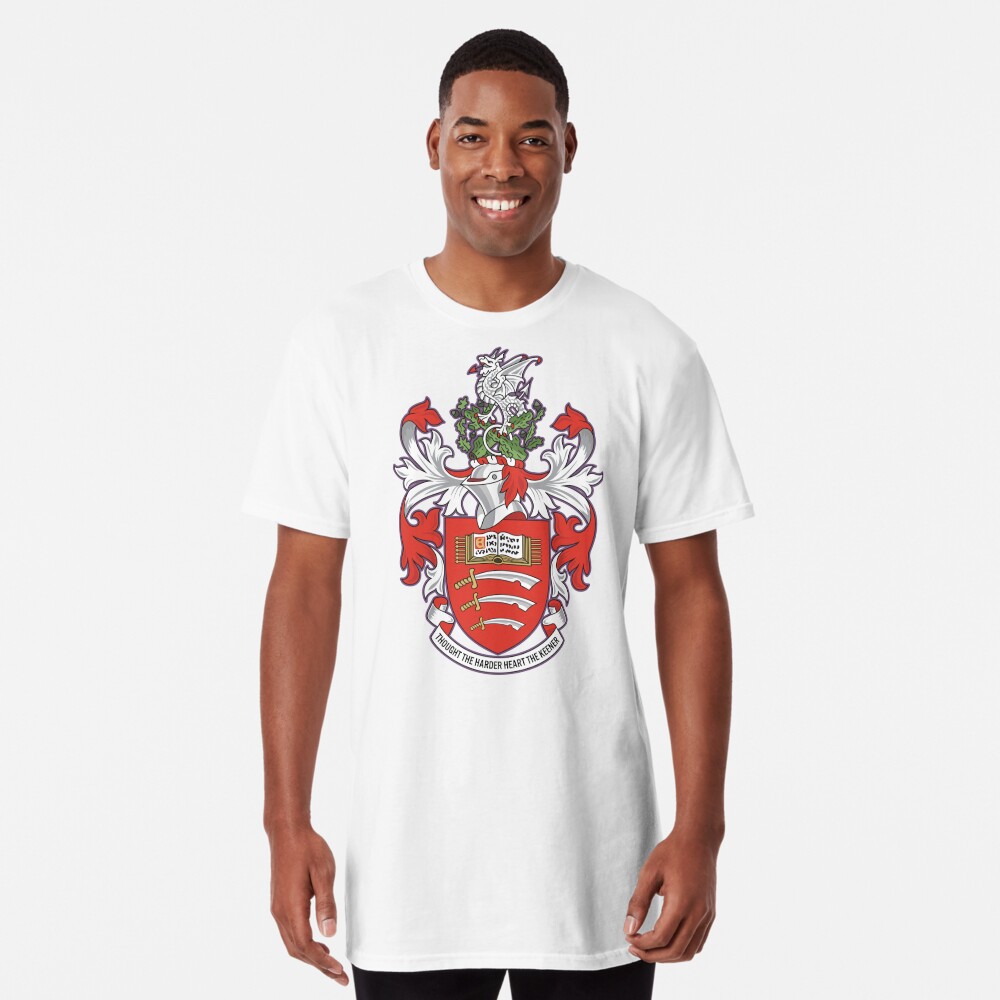 University Of Essex Coat Of Arms T Shirt By Portokalis Redbubble 7342