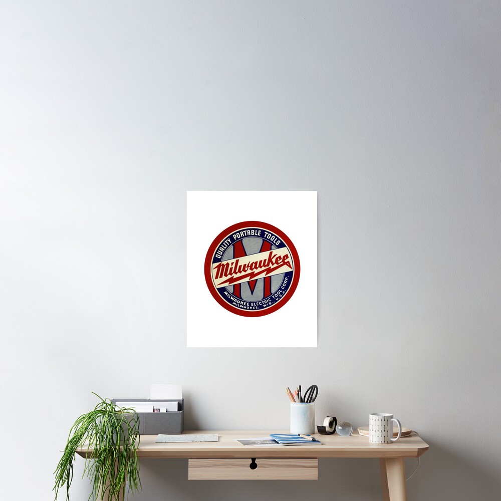 Copy of Milwaukee Heavy Duty Tools T-shirt Sticker Poster