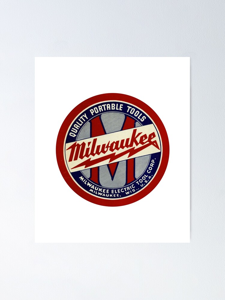 Alternate view of Copy of Milwaukee Heavy Duty Tools T-shirt Sticker Poster