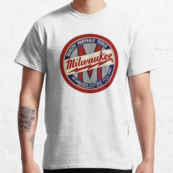 Copy of Milwaukee Heavy Duty Tools T-shirt Sticker Classic T-Shirt