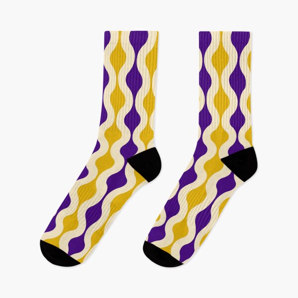 Item preview, Groovy 70's pattern purple and gold designed and sold by muskitt.