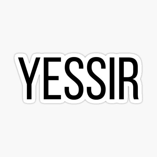 Yessir Sticker by Regensburg Guide for iOS & Android