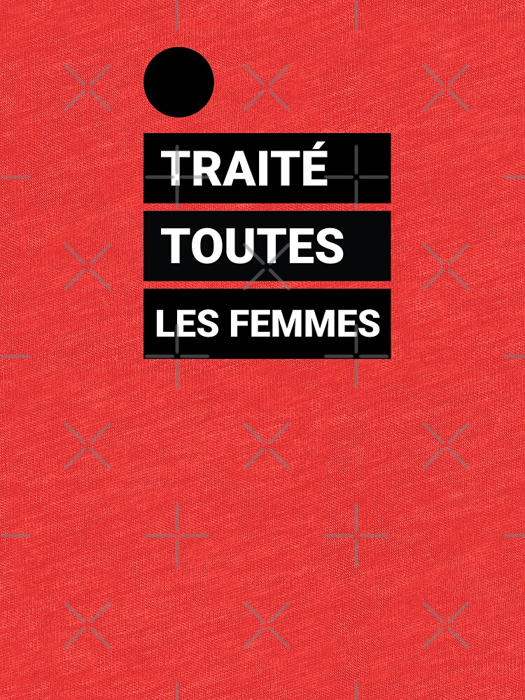 Thumbnail 6 of 6, Tri-blend T-Shirt, French Every Woman Treaty designed and sold by WomanTreaty.