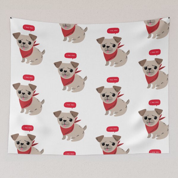 Item preview, Pug Owner Gifts, Pug Lover Gifts, Pug Lover Mug, Pug Lover Shirt, Pug Owners, Pug Items, Pug Artwork Display designed and sold by mav11.