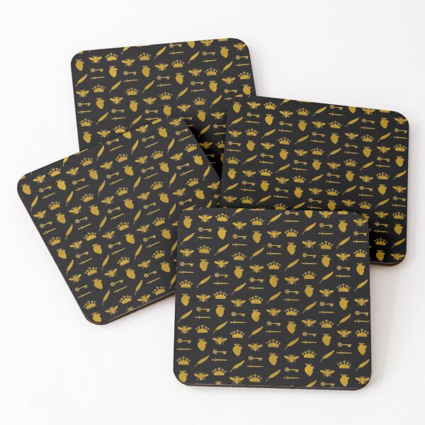 Item preview, Starless Sea Pattern—Black designed and sold by AshlynnReads.