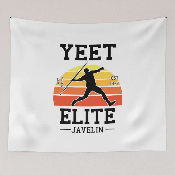Item preview, Yeet Elite Javelin Retro by Track N Field Athlete Gifts designed and sold by oberdoofus.