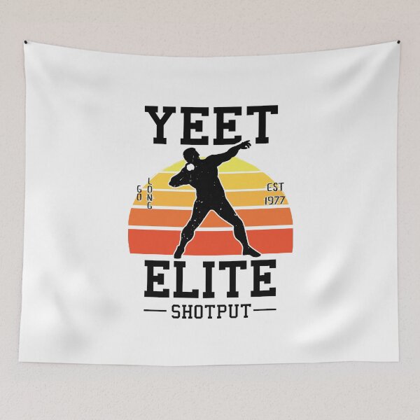 Item preview, Yeet Elite Shotput Retro by Track N Field Athlete Gifts designed and sold by oberdoofus.