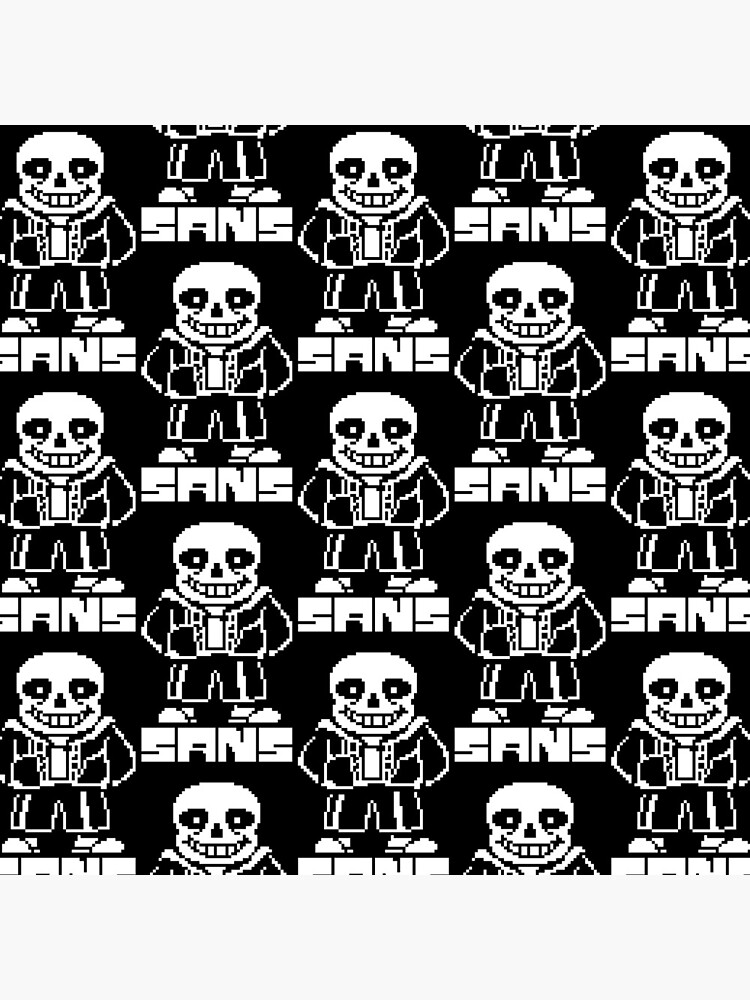 Undertale Sans Pixel Art Greeting Card for Sale by Pixel-Perfect