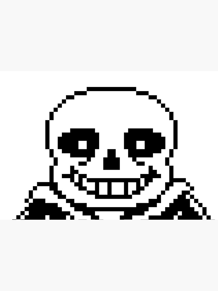 Undertale Sans Pixel Art Hardcover Journal for Sale by Pixel-Perfect