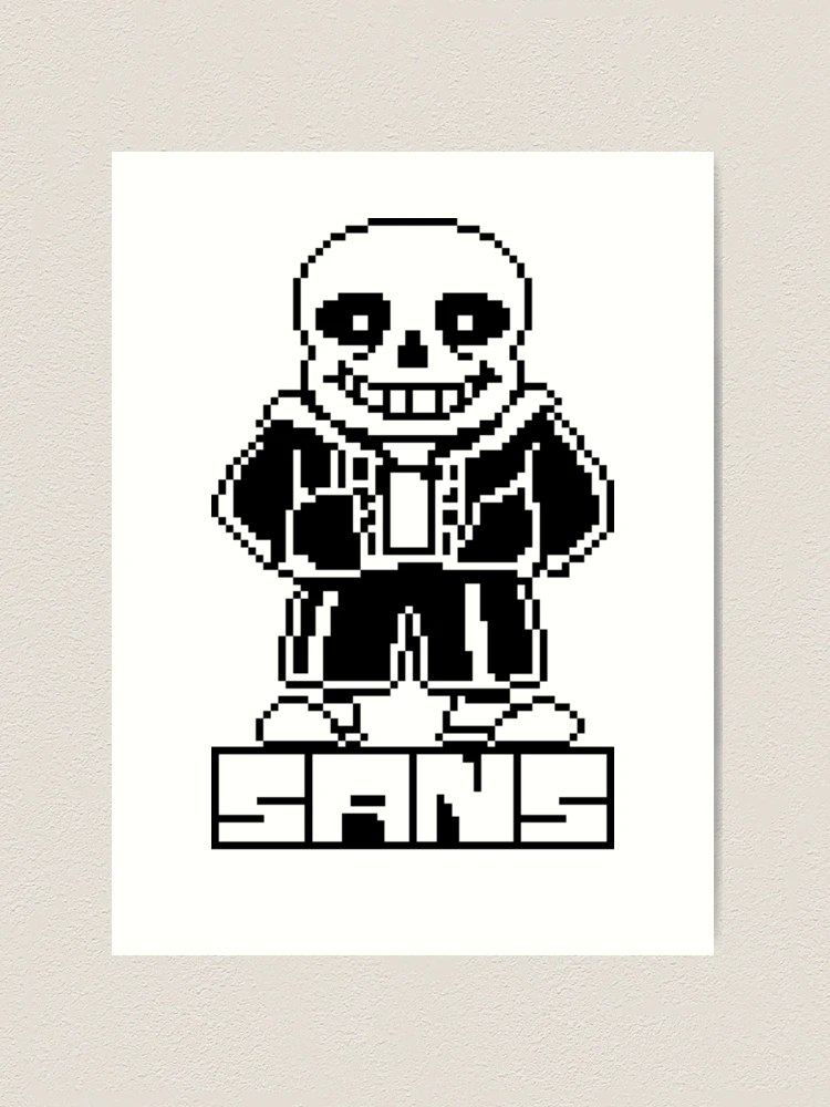 sans pixel art 1bitfrisky_gurl - Illustrations ART street