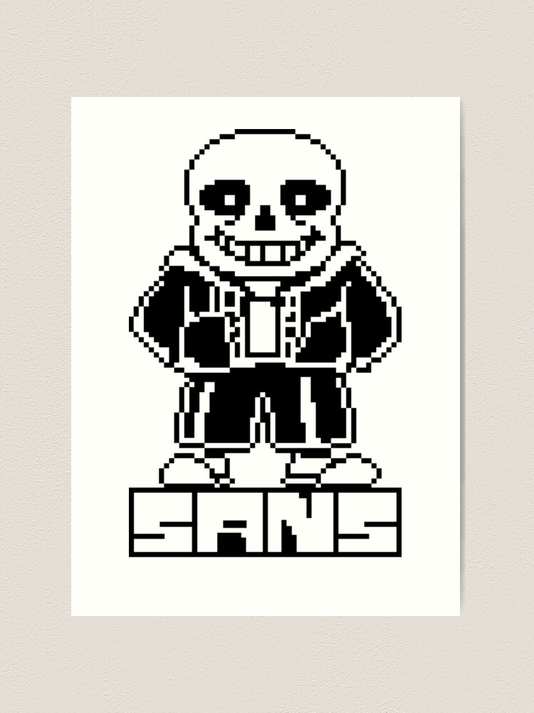 UnderTale Sans - Pinned for Image Only  Undertale pixel art, Pixel art,  Undertale drawings