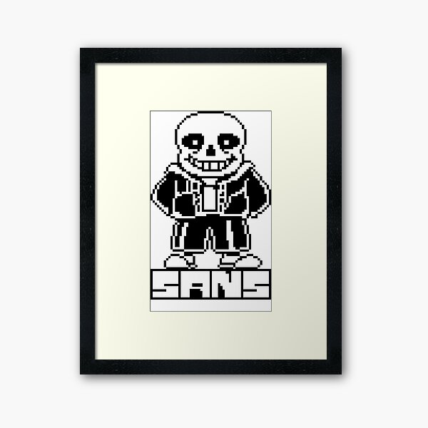 Sans au s pixel art